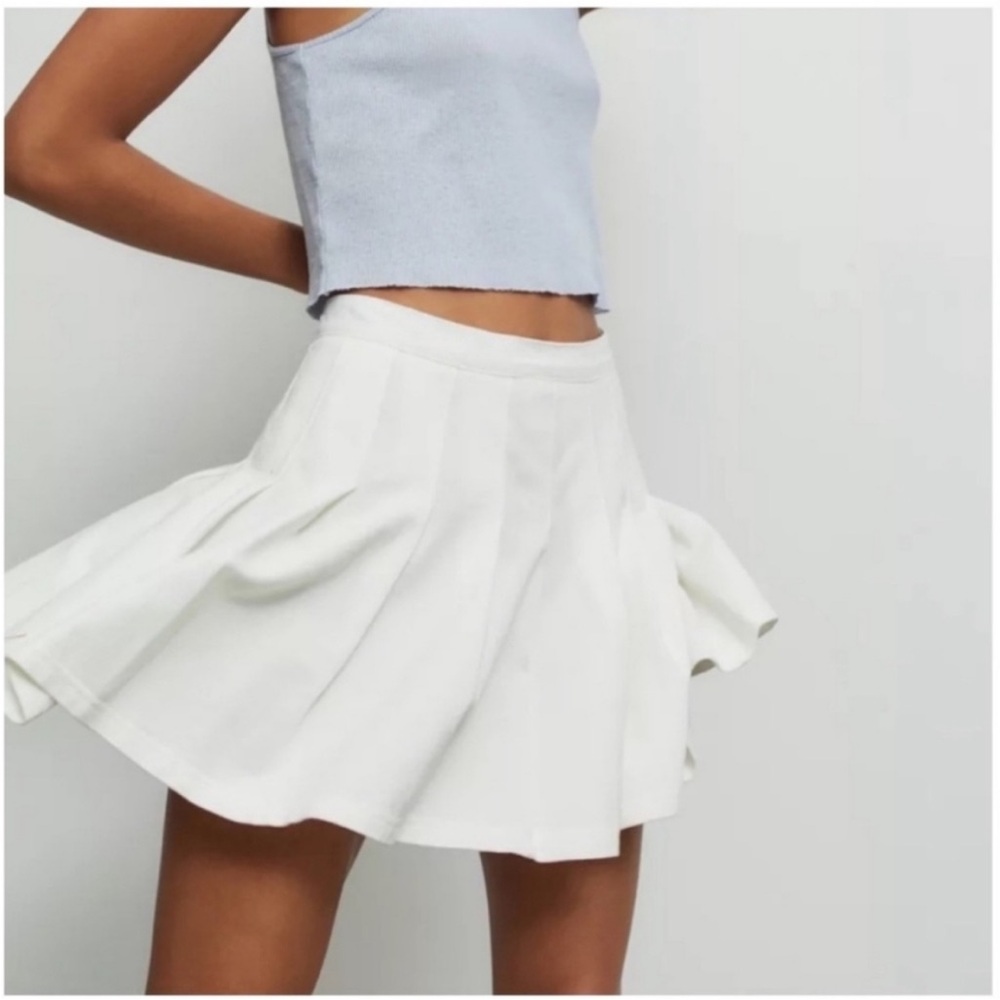 White Tennis Skirt